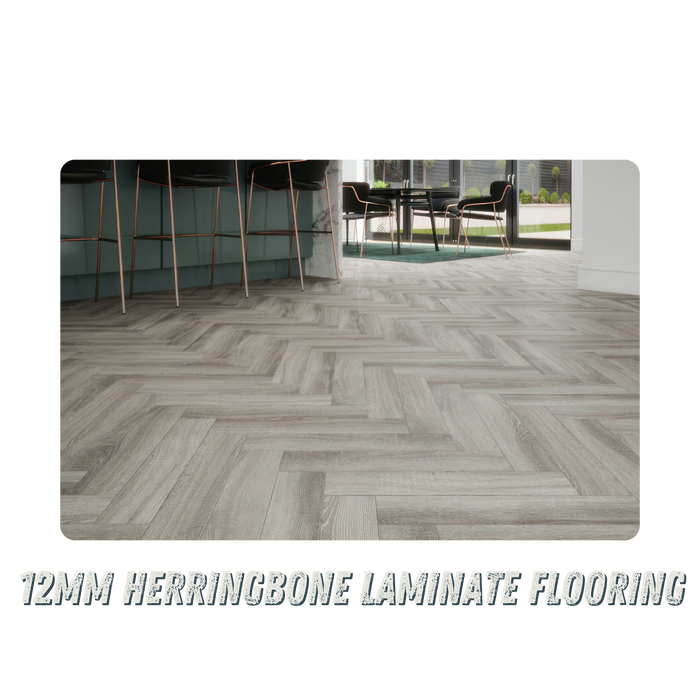 12mm Herringbone Laminate Flooring