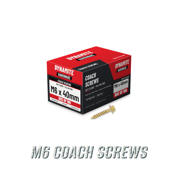M6 Coach Screws menu tile