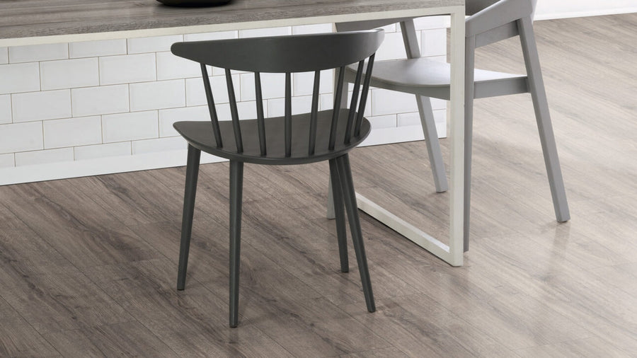 Grey Sherman Oak Aqua long and wide plank laminate flooring