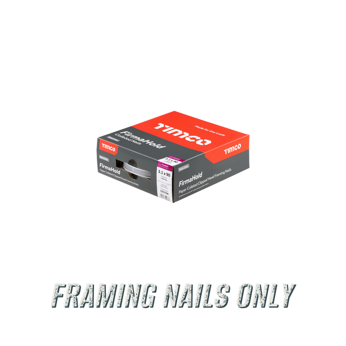 Framing Nails Only - collated framing nails pack, no gas