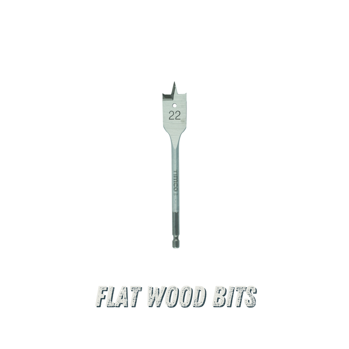 FLAT WOOD BITS