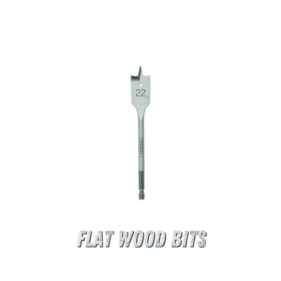 FLAT WOOD BITS