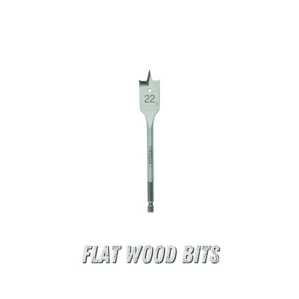 FLAT WOOD BITS