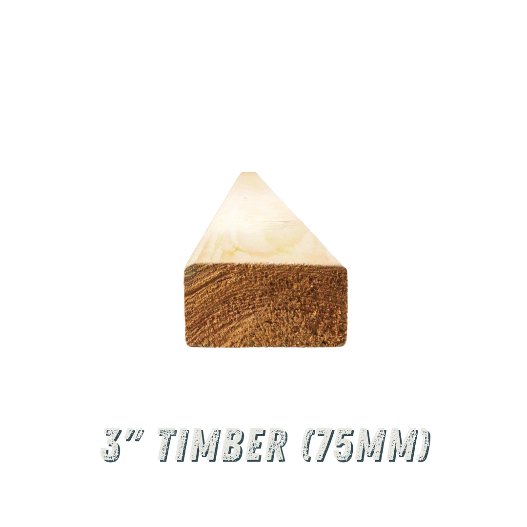3" TIMBER (75MM)