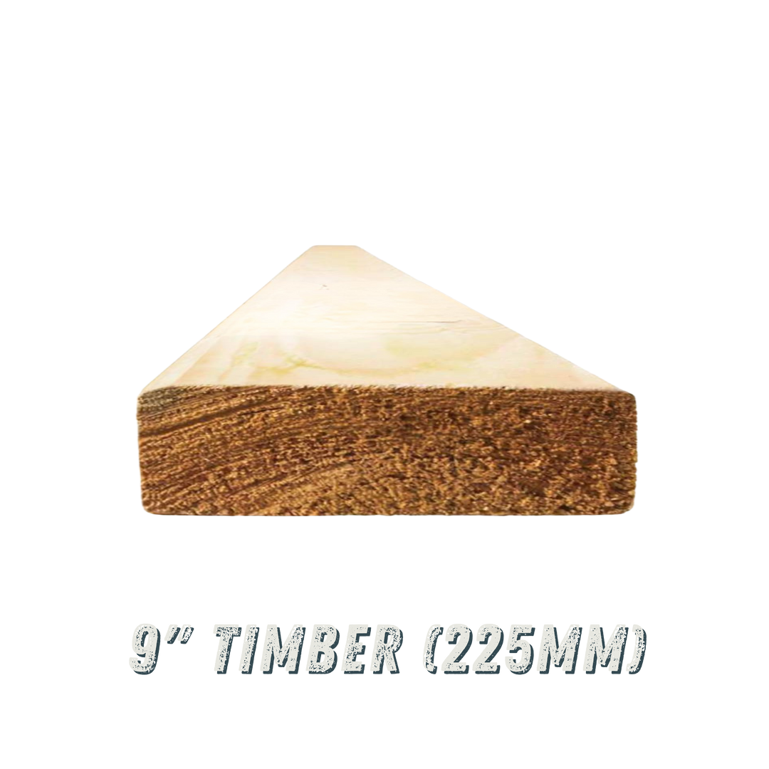 9" TIMBER (225MM)