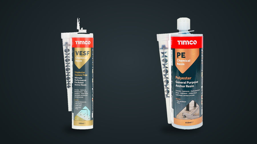 Chemical Anchor Resins – Polyester & vinylester resin, 300ml & 410ml. Dynamite Hardware, Ireland