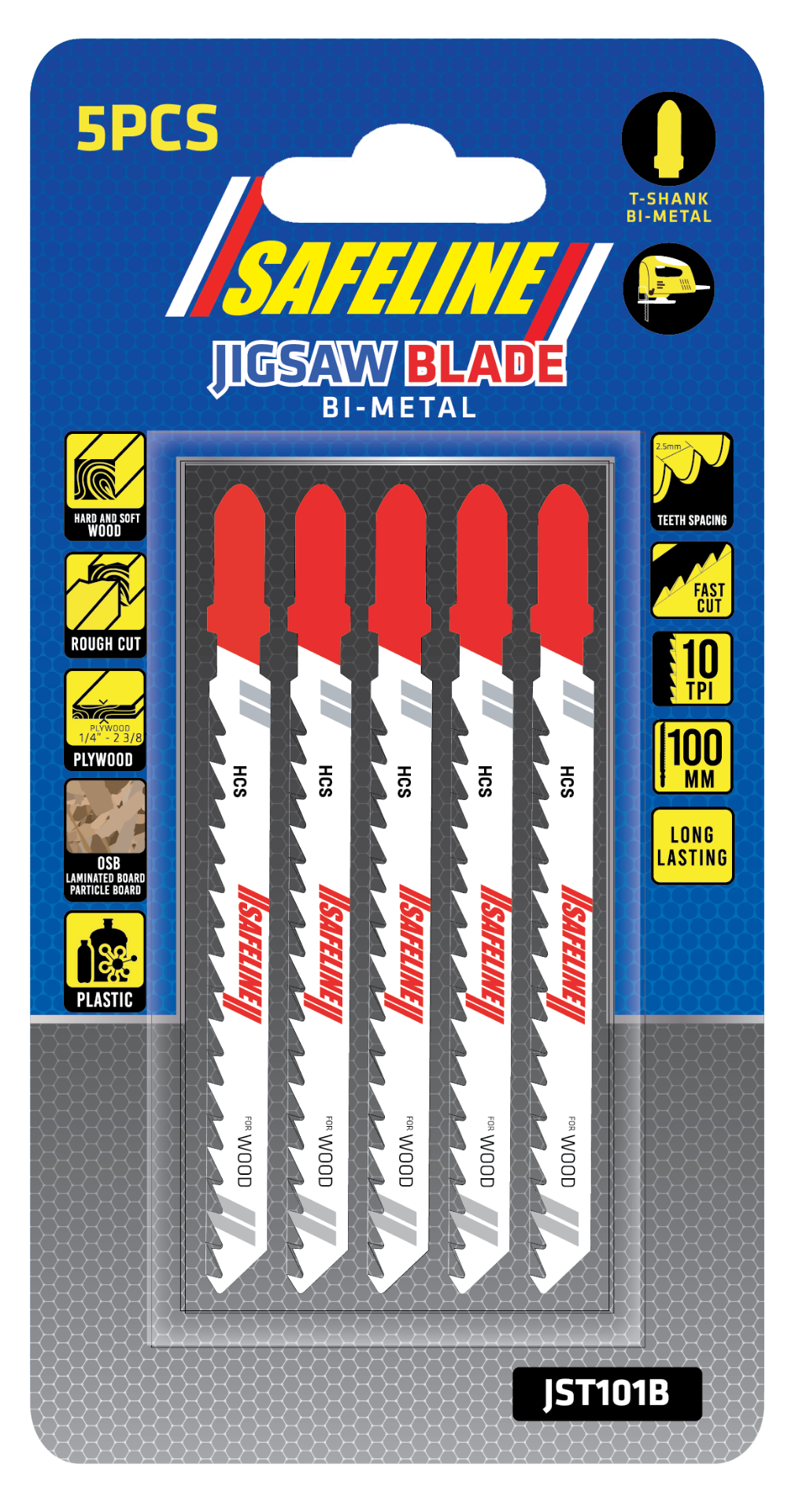 BOSCH T127D ALU PLASTI SAW BLADES 100MM 8 TPI - saw blades Dynamite Hardware