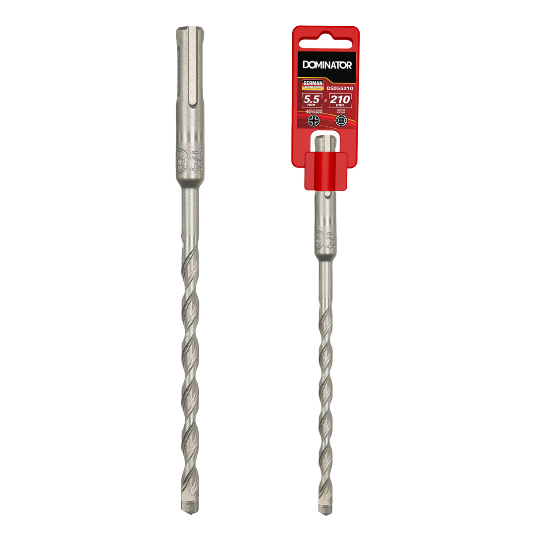 5.0 X160 DOMINATOR 4 HEAD SDS PLUS DRILL BIT - drill bit Dynamite Hardware