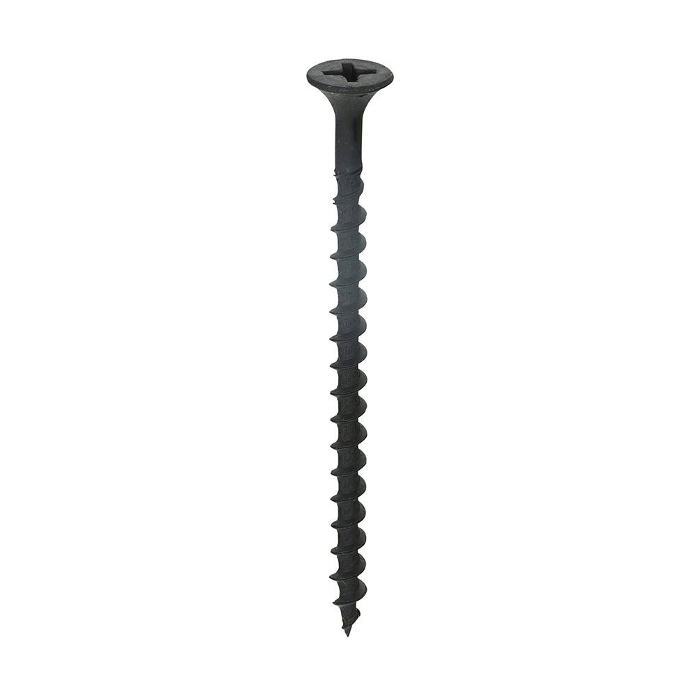 3.5 x 60 Drywall Screws – Coarse Thread – Black – Box (500)