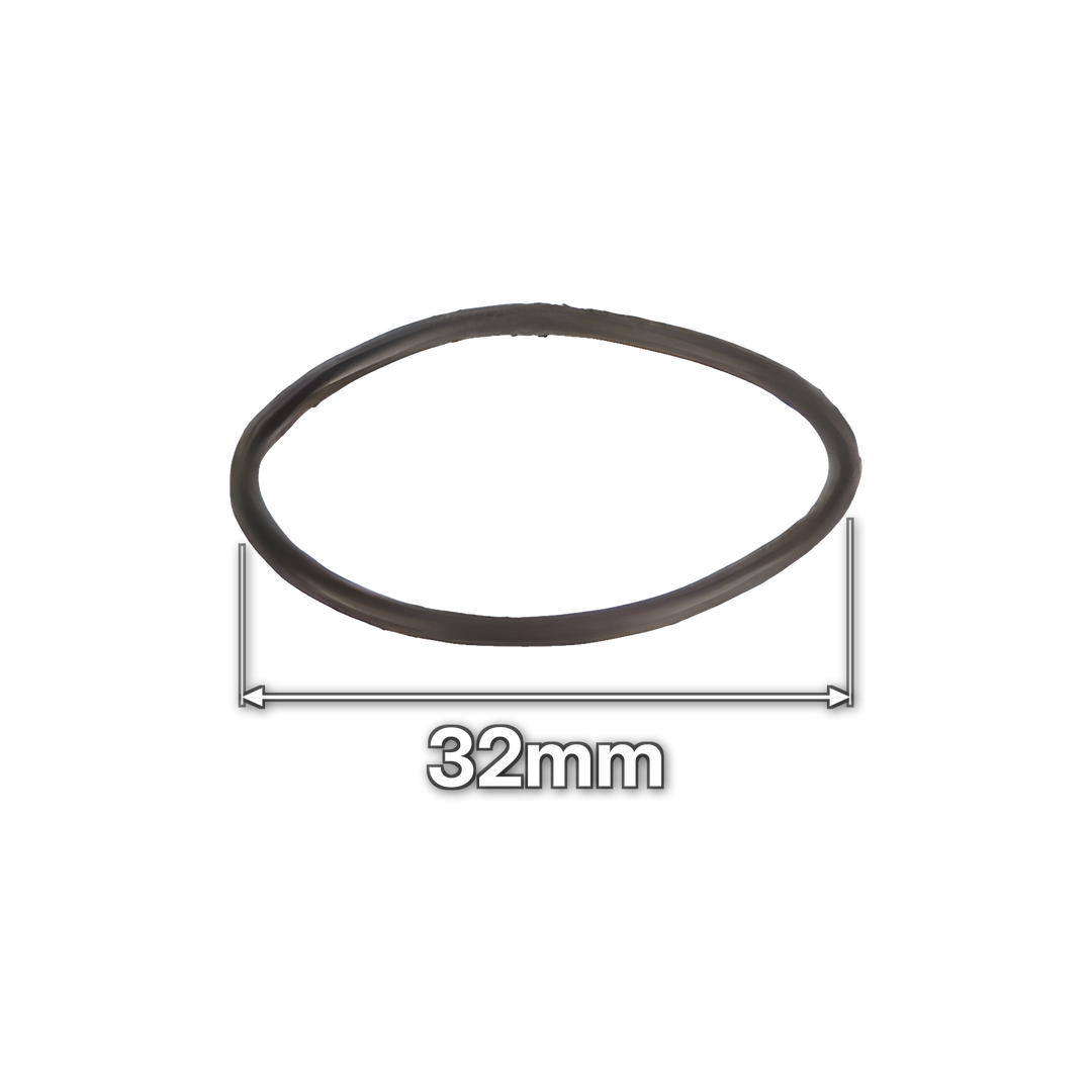 1¼" (32mm) Waste Trap Inlet & Centre Washer - Pack of 10 (code 114TW), size marked with white arrows: 32mm