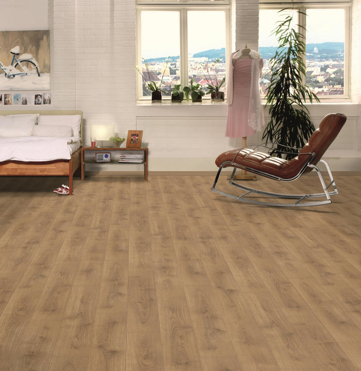 Watermill Oak Plank 12mm AC4 Laminate Flooring laminate flooring detail