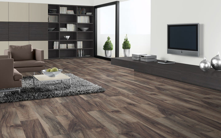 Dundee Walnut Plank 12mm AC4 Laminate Flooring laminate flooring detail
