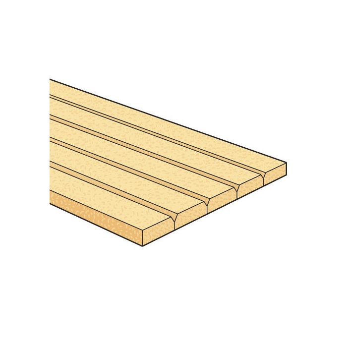 TREND - C044X1/4TC - Chamfer V groove cutter angle=45 degrees