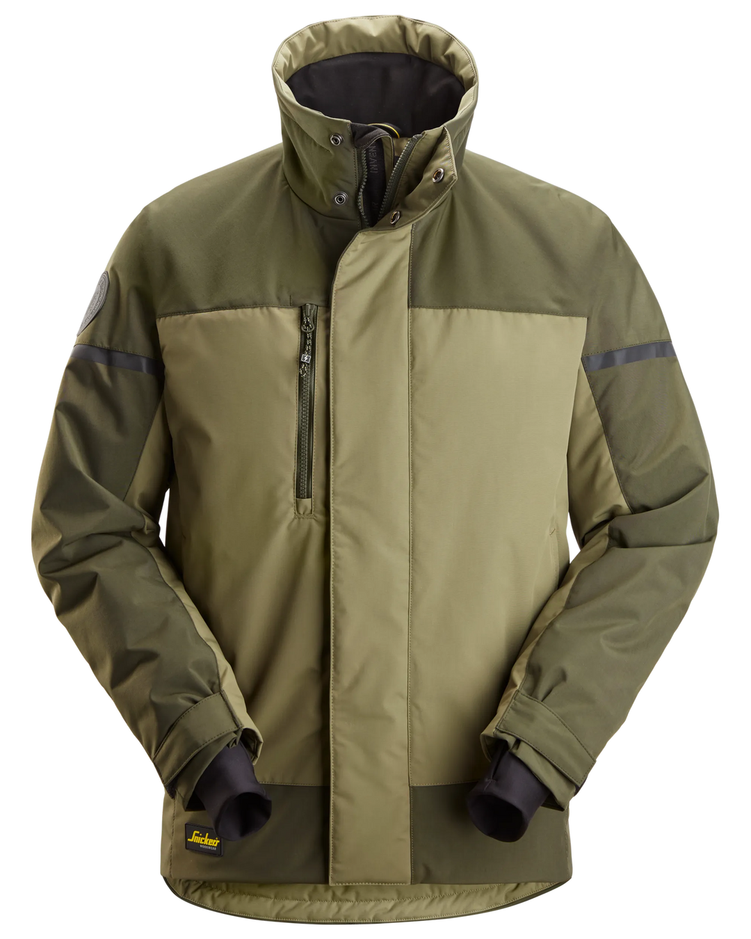 Snickers Khaki Green, Insulated Jacket (1106) - Dynamite Hardware