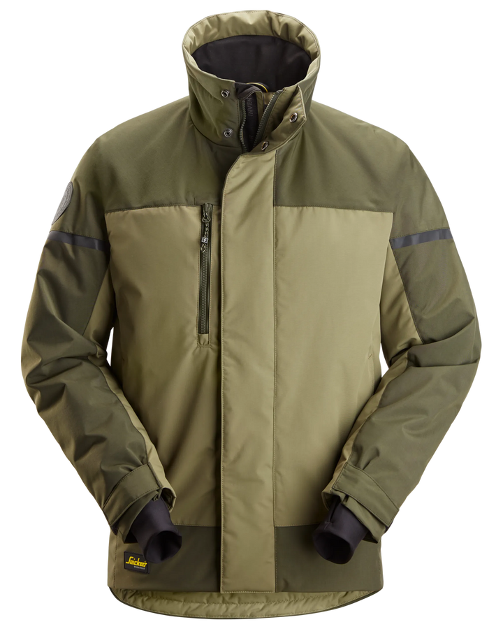 Snickers Khaki Green, Insulated Jacket (1106) - Dynamite Hardware