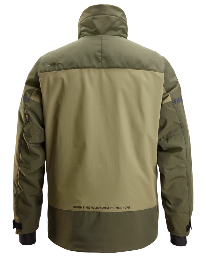 Snickers Khaki Green, Insulated Jacket (1106) - Dynamite Hardware