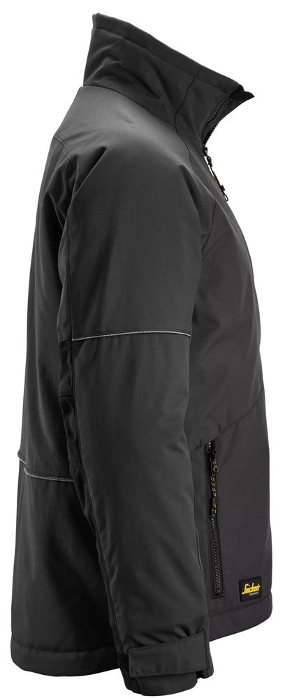 Snickers  Black AllroundWork, Insulated Winter Jacket (1158)
