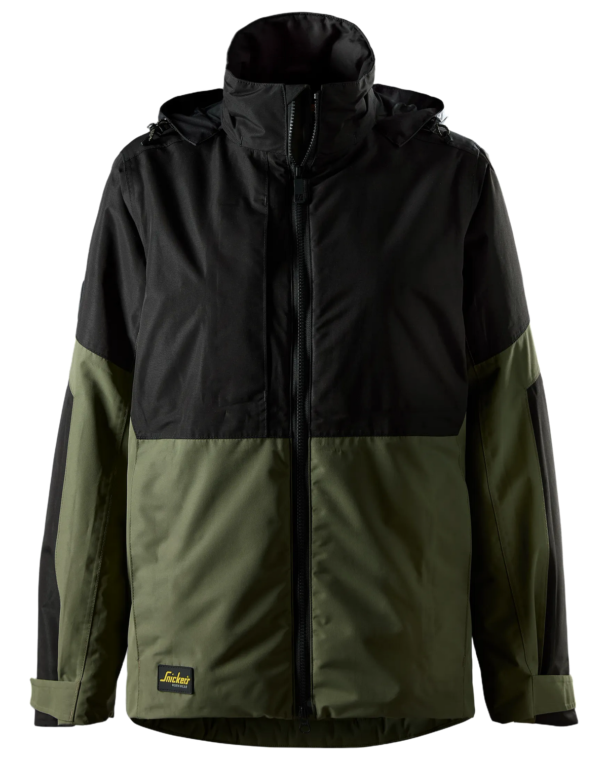 Snickers Khaki Green, Women's Waterproof Insulated Jacket (1174) - Dynamite Hardware