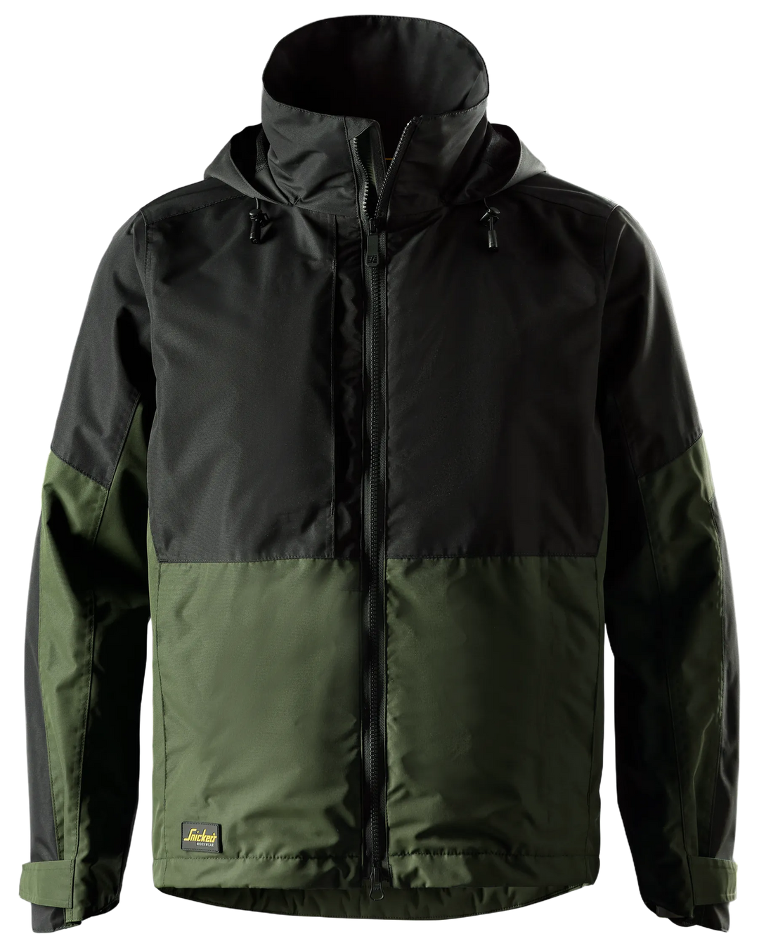 Snickers Khaki Green, Waterproof Shell Jacket (1304) - Dynamite Hardware