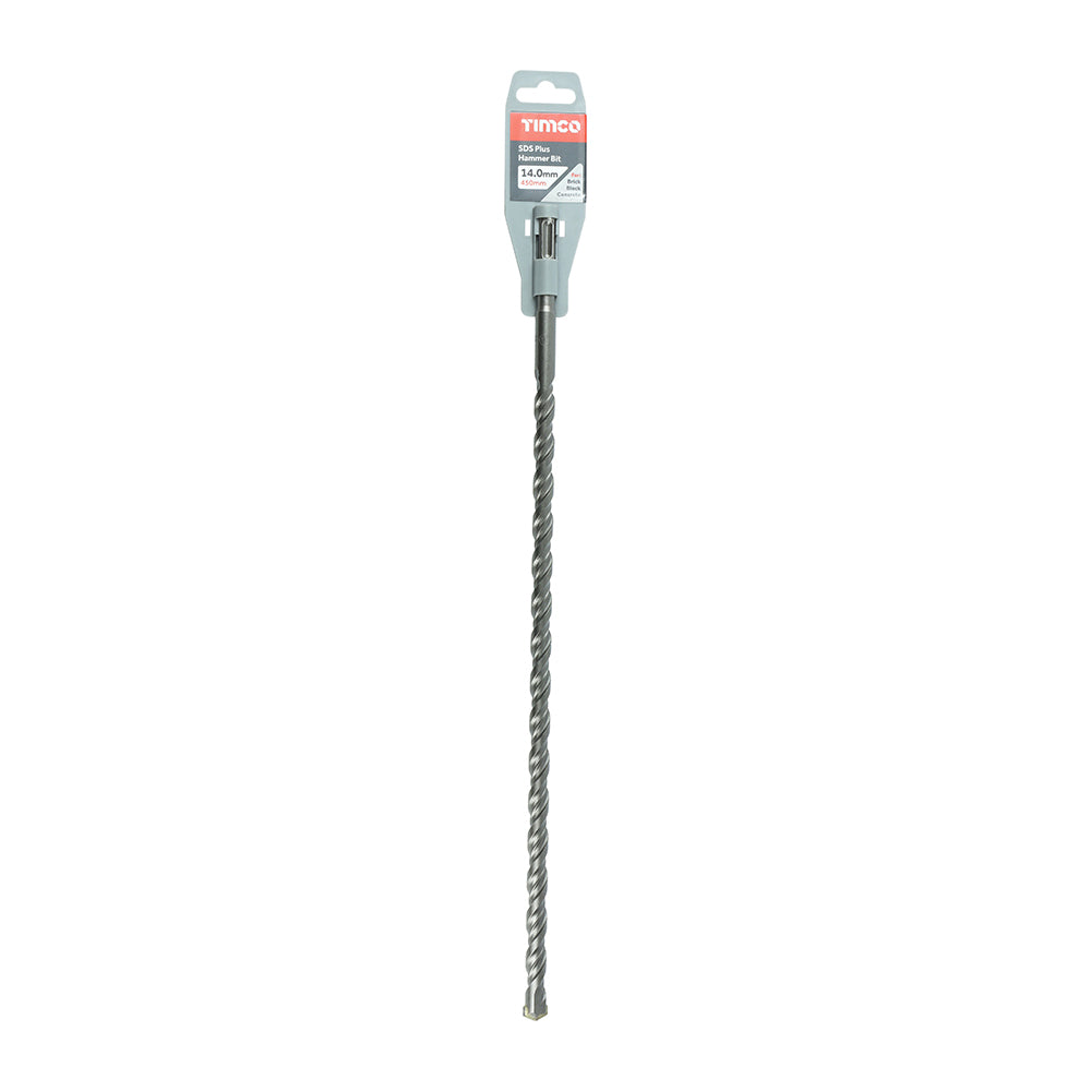 SDS Plus Hammer Bit 14.0 x 450 - Dynamite Hardware
