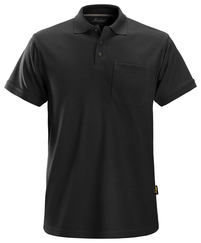 Snickers Classic Polo Shirt - Black (2708) - Dynamite Hardware