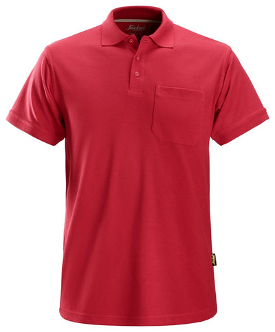 Snickers Classic Polo Shirt - Chile Red (2708) - Dynamite Hardware