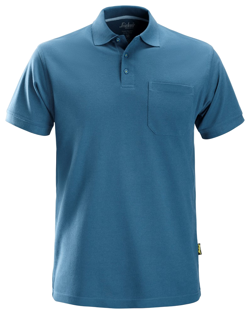 Snickers Classic Polo Shirt - Ocean Blue (2708) – Dynamite Hardware