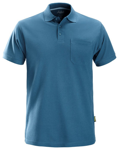 Snickers Classic Polo Shirt - Ocean Blue (2708) - Dynamite Hardware