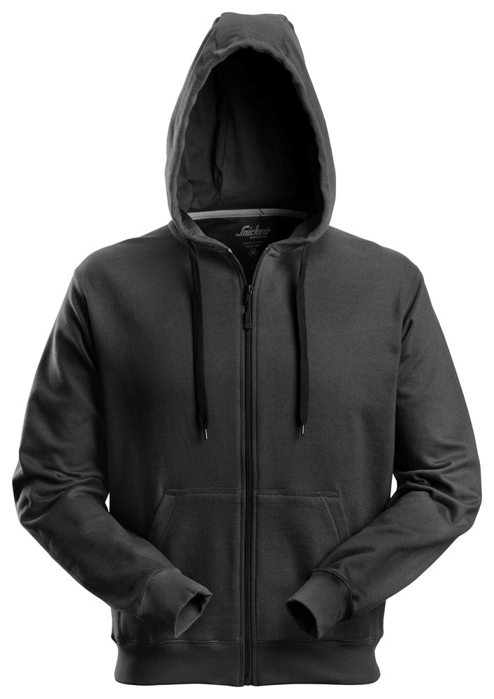 Snicker Zip Hoodie - Black (2801) - Dynamite Hardware