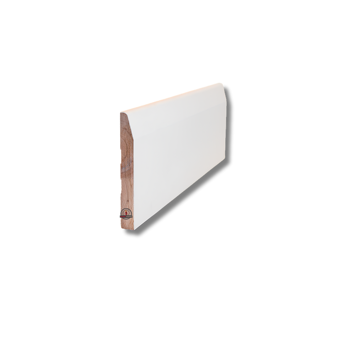 SEADEC Optima Chamfered Deluxe Primed Skirting – Solid Wood Core