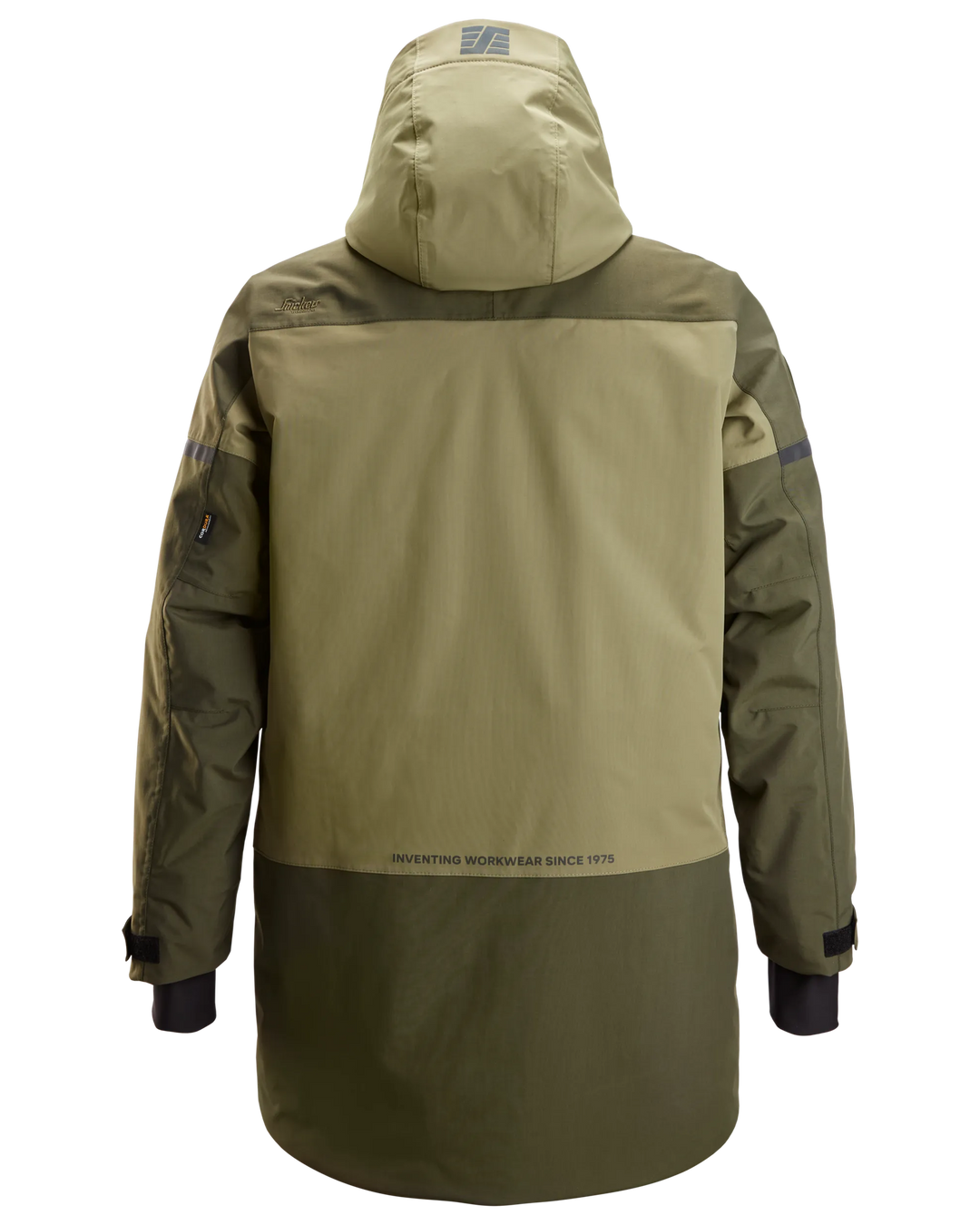 Snickers Khaki Green, Waterproof Insulated Parka (1801) - Dynamite Hardware