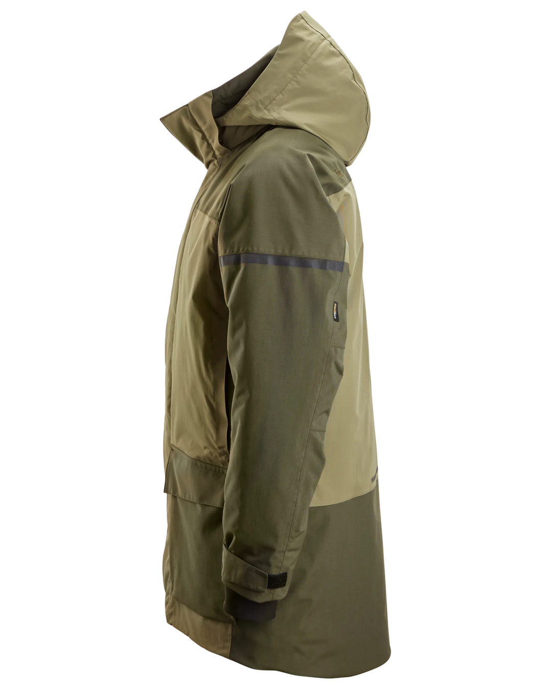 Snickers Khaki Green, Waterproof Insulated Parka (1801) - Dynamite Hardware