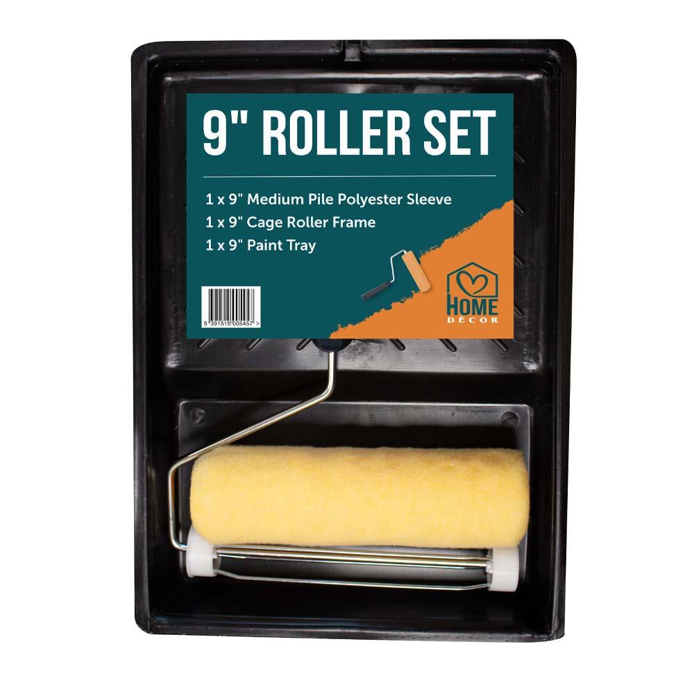 Home Decor 9" Roller & Paint Decorating Tray Set - Dynamite Hardware
