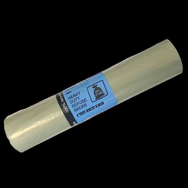 Bruno Heavy Duty Clear Bin Bags 14 Pack