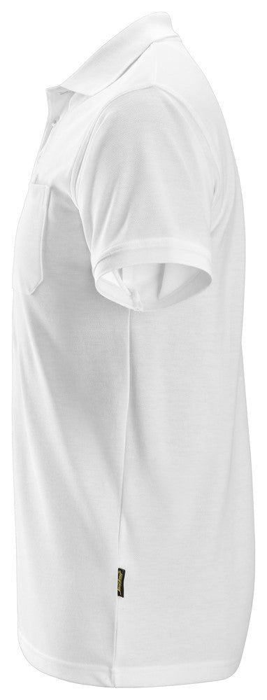 Snickers Classic Polo Shirt - White (2708) - Dynamite Hardware