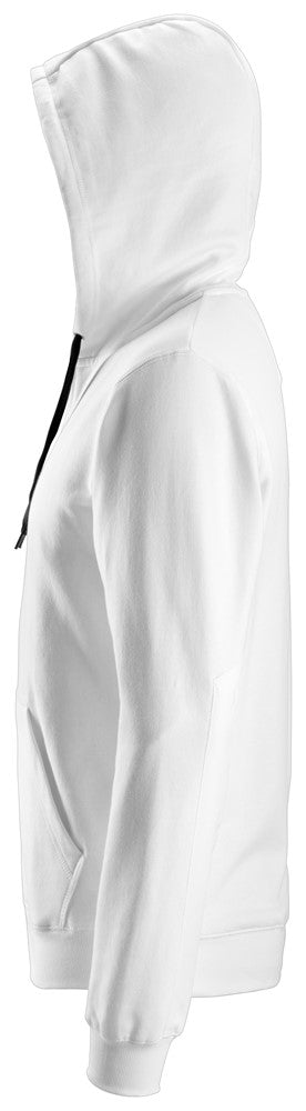Snicker Zip Hoodie - White (2801) - Dynamite Hardware