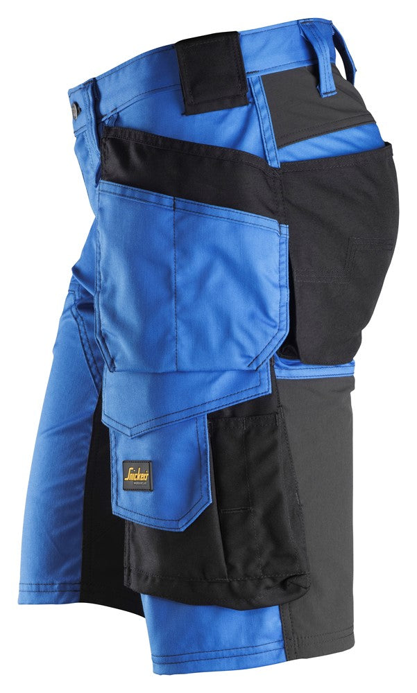 Snickers True Blue AllroundWork, Stretch Shorts Holster Pockets (6141) - Dynamite Hardware