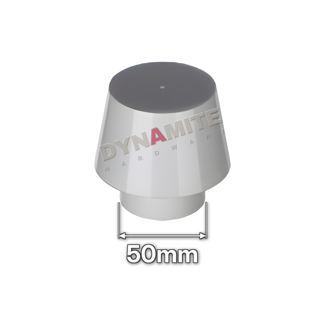 2" (50mm) Waste Air Admittance Valve (code 50AAV), size marked with white arrows: 50mm