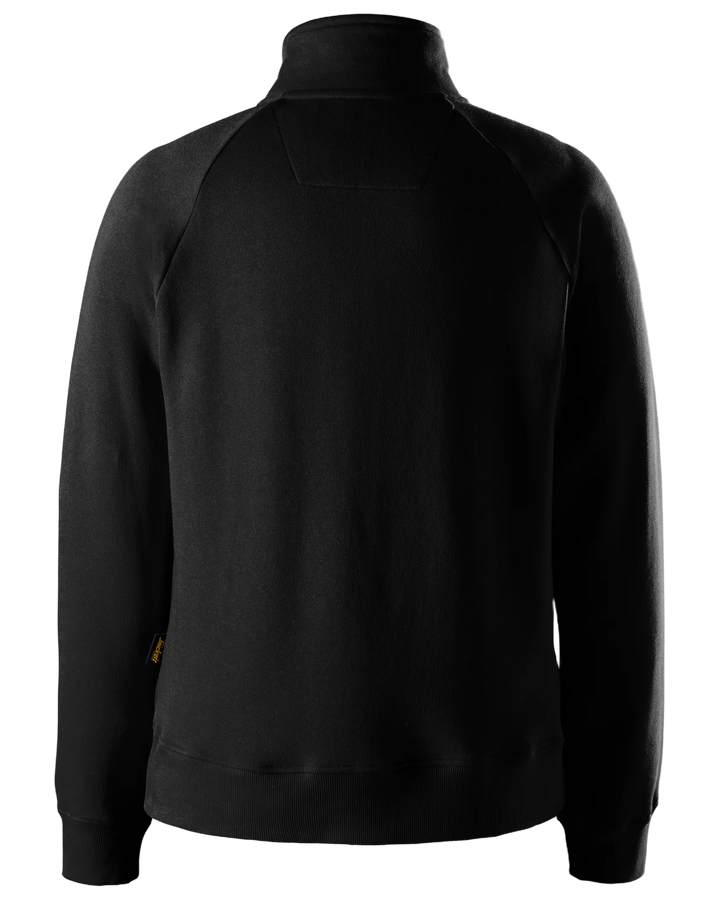 Snickers Black, Women's Classic Sweatshirt Jacket (2017) – back view