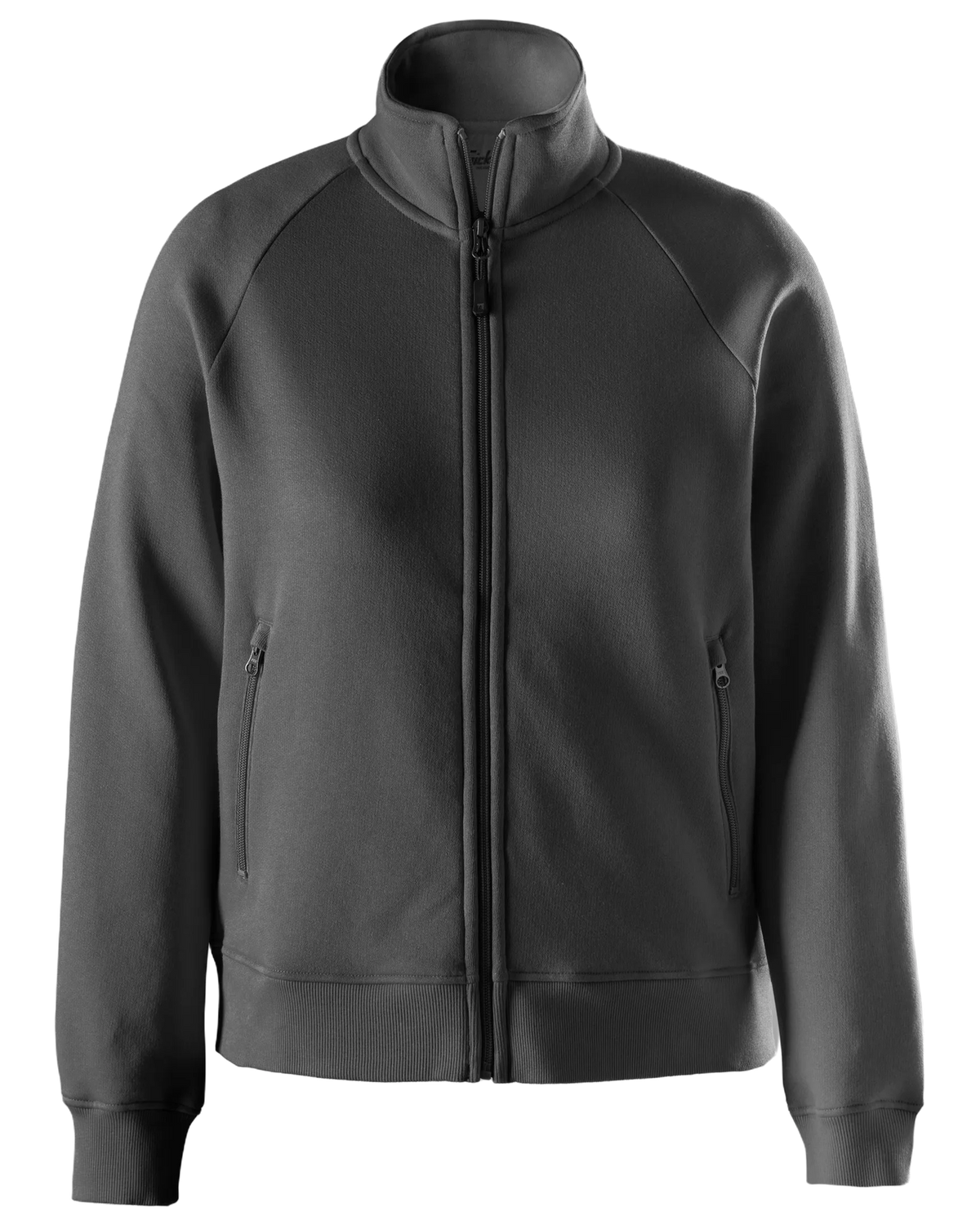 Snickers Steel Grey, Women's Classic Sweatshirt Jacket (2017) – front view