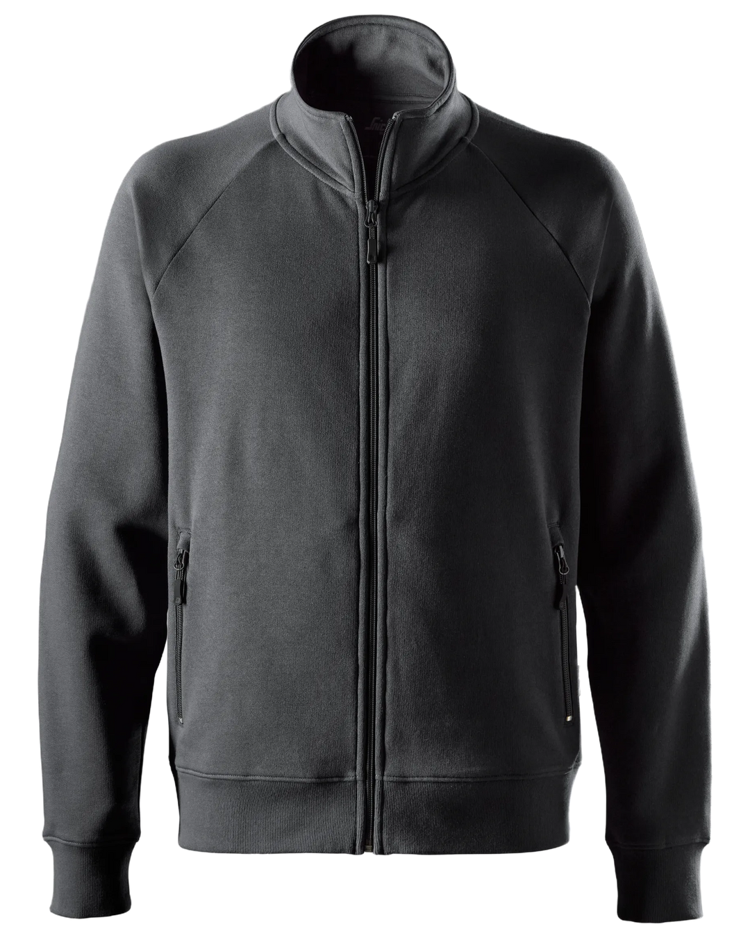 Snickers Steel Grey, Classic Sweatshirt Jacket (2018) – front view