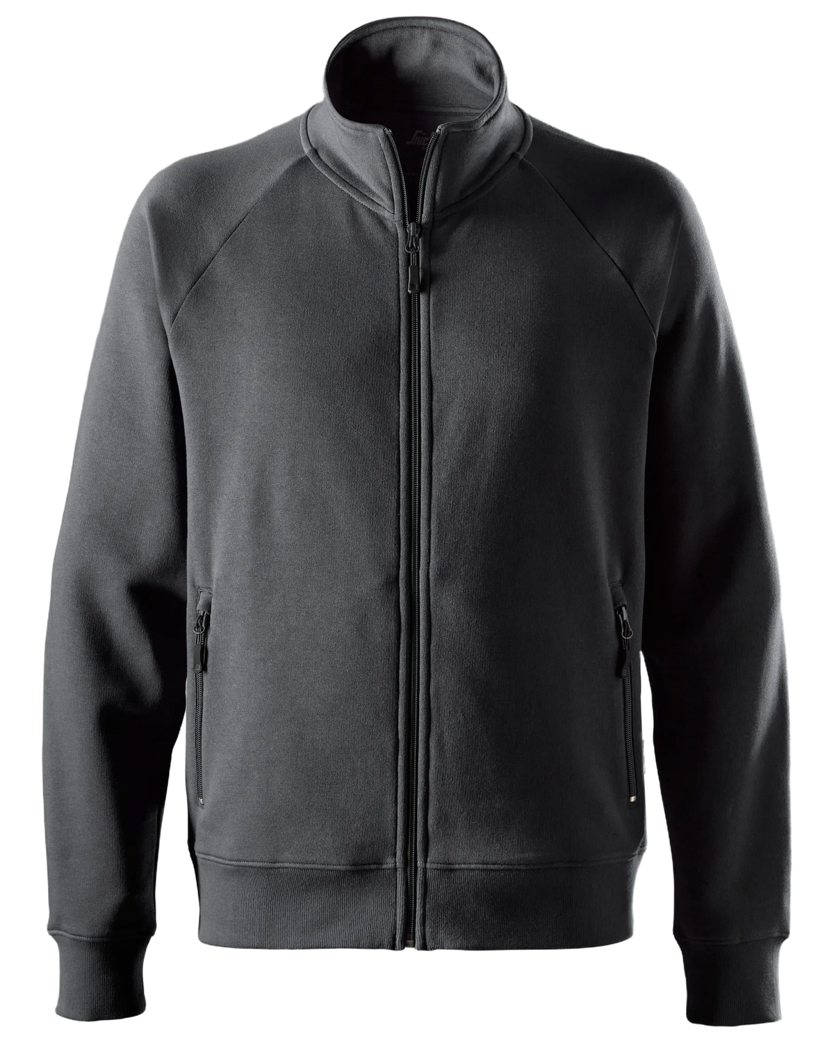 Snickers Steel Grey, Classic Sweatshirt Jacket (2018) – front view