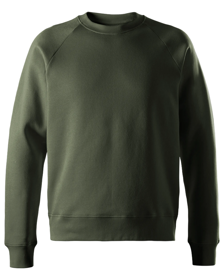 Snickers Khaki Green, Classic Sweatshirt Crewneck (2020) – front view