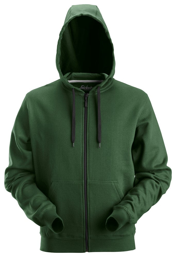 Snicker Zip Hoodie - Forest Green (2801) - Dynamite Hardware