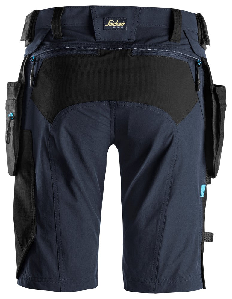 Snickers Navy Lite Work, Shorts+ Detachable Holster Pockets (6108) - Dynamite Hardware