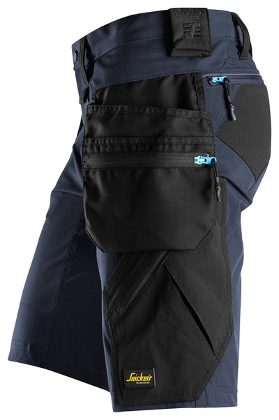 Snickers Navy Lite Work, Shorts+ Detachable Holster Pockets (6108) - Dynamite Hardware