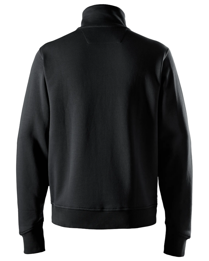 Snickers Black, Heavy Sweatshirt Jacket (2045) – back view