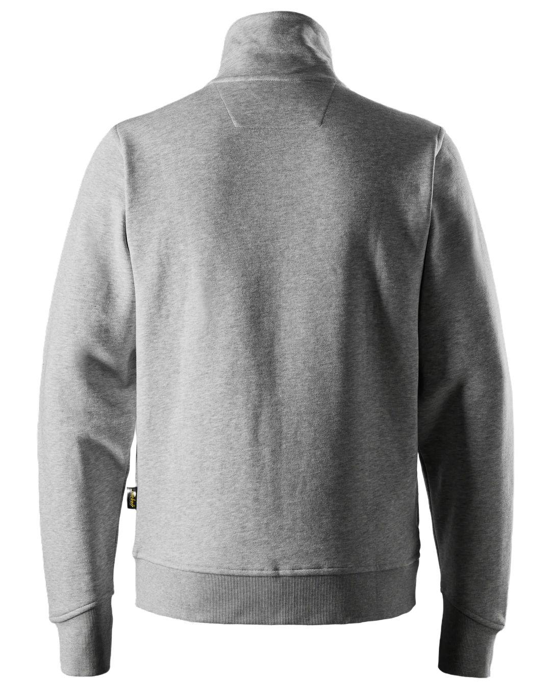 Snickers Grey Melange, Heavy Sweatshirt Jacket (2045) – back view