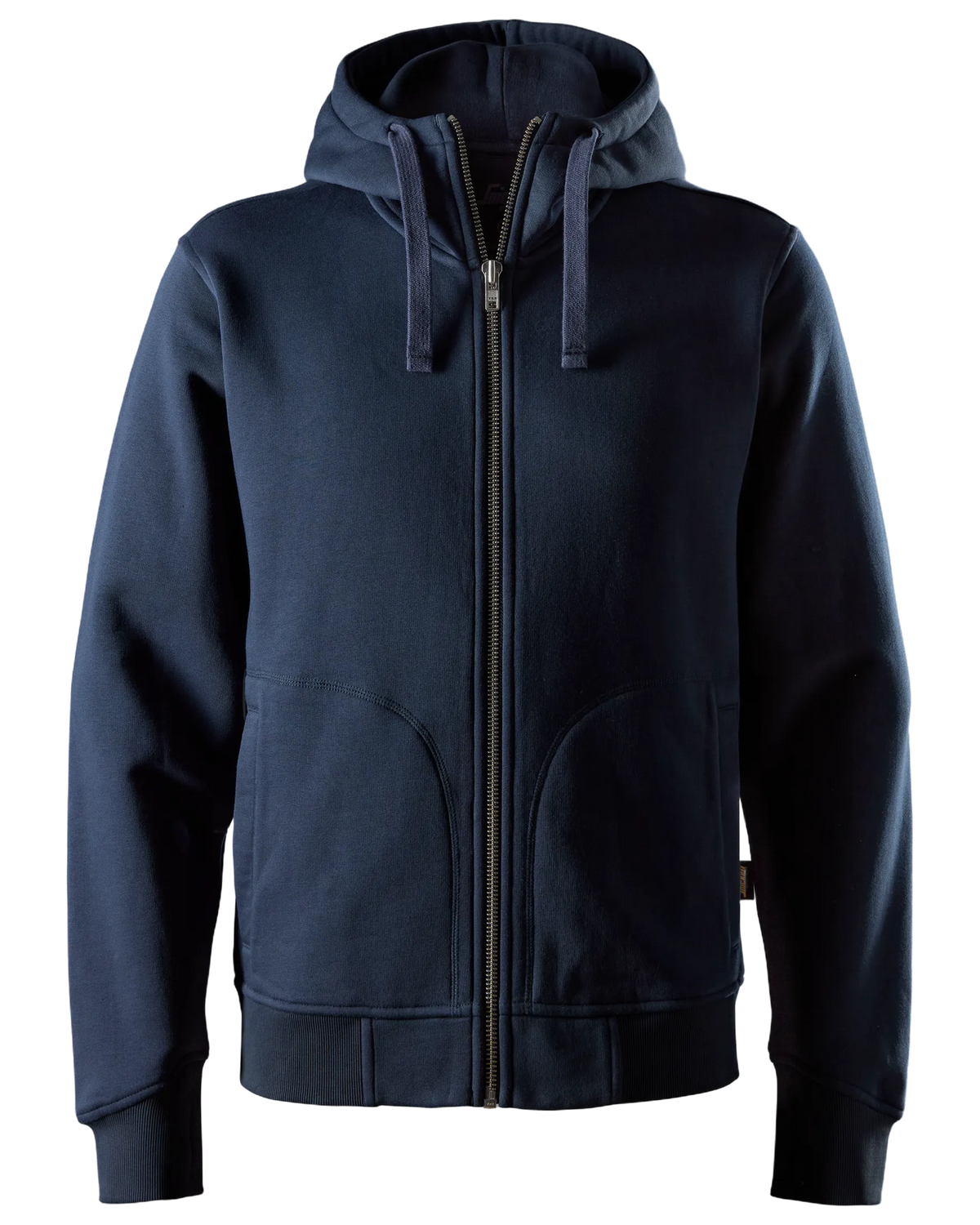 Snickers Navy, Heavy Sweatshirt Full Zip Hoodie (2046) – front view