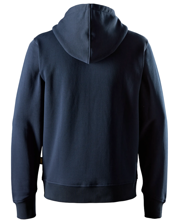 Snickers Navy, Heavy Sweatshirt Full Zip Hoodie (2046) – back view